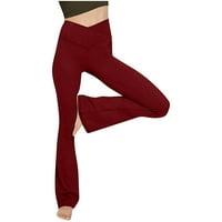 Utoimkio Clearance Flare joga hlače za žene Labavi kombinirani trenerke za rastezanje visokog struka