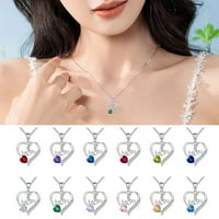 Slatke ogrlice sa choker-om za žene privjesak za žene u obliku srca Ženska ogrlica A preciou poklon