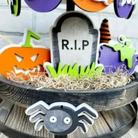 Ukrasi Halloween bijeli ghosts ukrasi bundeve kućne ukrase pribor ukras ukrasnih predmeta Quirky izdržljiv
