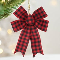 Pnellth Božićni privjesak rustikalni ulov na imitaciju za imitaciju višenamjenski božićni viseći vješalicu