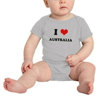 Heart Australia Love Australia Funny Slatko Baby Josper
