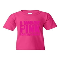 - majice velike djevojke i vrhovi tenka - nosim ružičastu za mamu