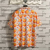 Leesechin ponude Muška košulja Ne-pozicioniranje Havajska odjeća Casual Udobna odjeća za plažu Kratki rukav za klijanje