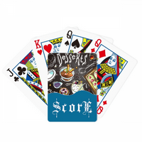 Deserti Čokoladna jagoda Francuska Score Poker igračka kartica Inde