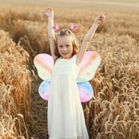 Šarena vila krila Dječja faza Prikaži krila leptir krila rođendan Halloween party anđeoska krila sa