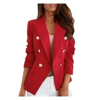 Funicet Blazer jakne za žene Women plus veličine svilena satena jakna Svečana kardigana džepova Radni