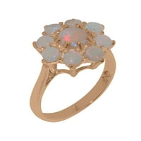 Britanci napravio je 10K ružični zlatni prsten s prirodnim prstenom od opolanog ženskog mesa - Opcije