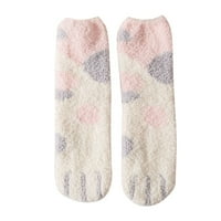 Dyfzdhu parovi žena povremeni životinjski print pamuk uzorak Lady Socks Tube Udobne čarape
