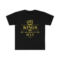 Kings rođeni su u julu Unise majica S-3XL Birthday Boy
