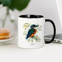 Cafeprespress - Kingfisher Peter Bere dizajn krig - OZ Keramička šolja - Novelty Coffee Čaj za čaj