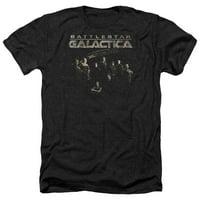Battlestar Galactica - Battle Cast - Heather Majica kratkih rukava - XX-velika