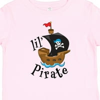 Inktastični lil 'Pirate Pirate brod, Blue Bandana Poklon Dječak ili majica za bebe