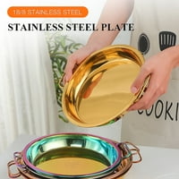 PAN od nehrđajućeg čelika sa ručkom restoran ladice za kolače za torte kuhinjski posluživač