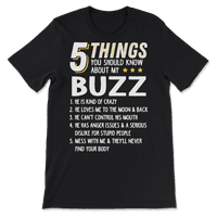 Smiješne stvari Djed Buzz Majica Crazy Poklon Idea