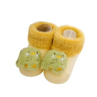 FVWitlyh Toddler Canvas klizanje na cipelama Jesen i zimske udobne cipele za bebe Dečije, slatki crtani