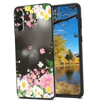 Kompatibilan sa Samsung Galaxy s futrolom telefona, cvjetni-cvijeće-slatki futrola, muškarci, fleksibilni