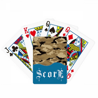 Kamuflažna linija umjetnička zrna ilustracija uzorka Ocjena poker igračke kartice INDE IGRE