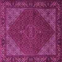 Ahgly Company Zatvoreni pravokutnik Perzijske ružičaste tradicionalne prostirke, 7 '10'