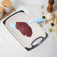 Tepsmf plastične rezne ploče za kuhinjsku perilicu posuđa sigurna, ekstra velika ploča za rezanje mesa