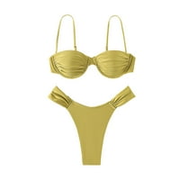 LowRofile ženski kupaći kupaći kupališta Bikini Trougles kupaći kostim bikini setovi