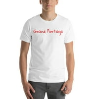 2xl rukom napisan Grand Portage kratki pamučna majica s nedefiniranim poklonima