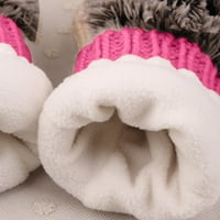 Zimske rukavice za žene i muškarce ježeve crtane pamučne rukavice toplo pletene debele rukavice