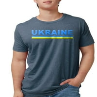 Cafepress - Pro Ukrajina Pride Ukrajinska zastava ??????? Majica - MENS TRI-Blend majica