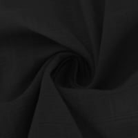 Košulje za žene Dressy Ležerne prilike punjenja s dugim rukavima sa crnim rukavima s ovratnikom XXL