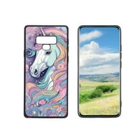 Pastel-Unicorn-Dreams-Torbica, deginirana za Samsung Galaxy Note Case Muškarci Žene, Fleksibilan silikonski