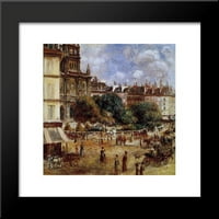 Place de la Trinite Frammed Art Print Autor Renoir, Pierre Auguste