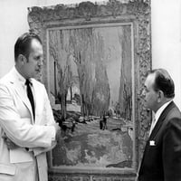 Kolega umetcima Vincent i Edward G. Robinson u istoriji izložbenom izložbom L.A. van Gogh