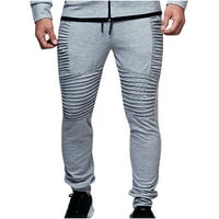 Honeeladyy muške proljeće i hip-hop dizajn Sportske fitness labave pantalone Golf hlače muškarci