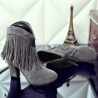 Akiihool čizme za žene Žene Lug potplat niske cipele sa cipelama za gležnjeve cipele cipele