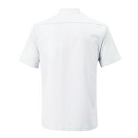 Outfmvch majice s dugim rukavima za muškarce muško ljetno casual rubne majice kratkih rukava štanda