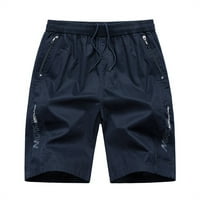 Muške kratke hlače Proljeće Ljeto Trendi okruglica s tankim tankom gumb gradijentne muške kratke hlače
