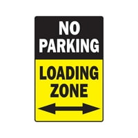 Parking loading zona aluminijumski znakovi vozila Parkiralište Dostava kamiona
