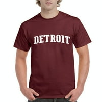 - Muška majica kratki rukav - Detroit