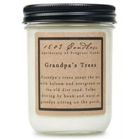 Primitivna svijeća - djed drveća