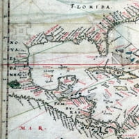 Karta španske istorije Amerike