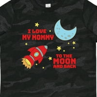 Inktastic Volim svoju mamu na Mjesec i nazad poklon dečko majicu malih malih ili mališana