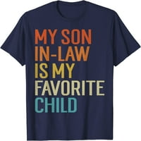 Drvo moj sin u pravu je moje omiljeno dijete smiješno porodično humor retro majica
