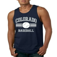 Wild Bobby City of Colorado Baseball Fantasy Fan Sports Muškarci Termper TOP, mornarsko, medium