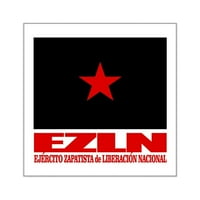 Cafepress - EZLN naljepnica - Square naljepnica 3 3