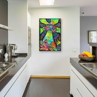 Epska umjetnost 'Dolazimo u miru' Deana Russo, akrilne staklene zidne umjetnosti, 24 x36