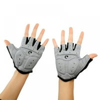Sportske biciklističke rukavice podstavljene rukavice za bicikle na pola prsta rukavica koji apsorbiraju