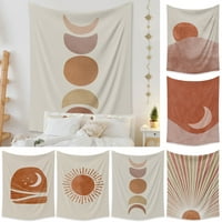 Nordijski suncobran mjesec boemski zid viseći tapiserija Dnevna soba DEKOR