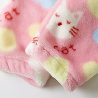 Kpoplk Toddler Baby Boy Djevojka odjeća Odjeća za jesen zimske dječje djevojke Dječaci zimski dugi rukav crtani odjeća Pajamas Pink, 3- god