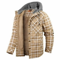 Slaba ušteda za tagold muške zimske kapute, muške jakne jakna multifunkcionalna jakna s kapuljačom na