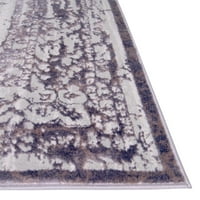 Rugs.com Derbyshire Collection Propise - Ft Runner ljubičasta srednji tepih savršen za hodnike, ulaska