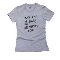 Neka jednadžba matematike sile bude s vama smiješna ženska pamučna majica